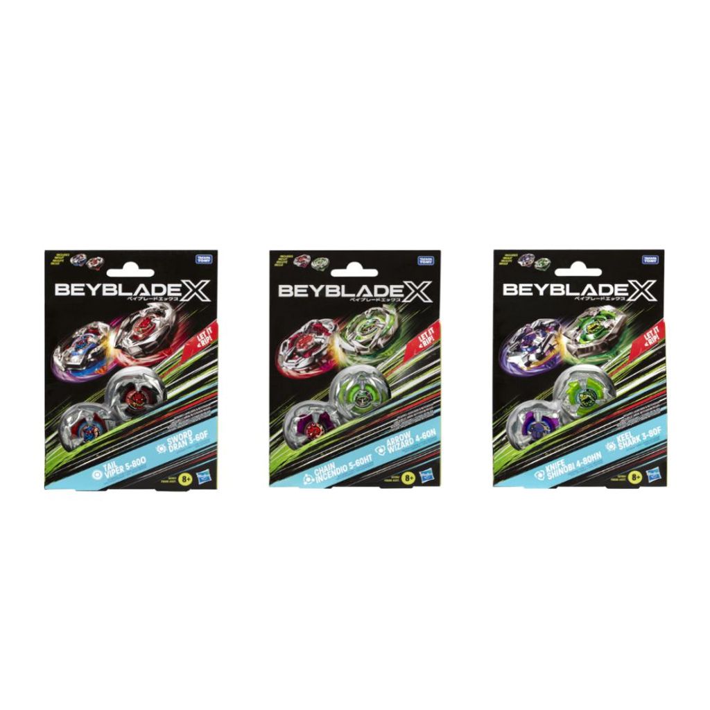 Trompo Beyblade X Packs Dobles Surtido