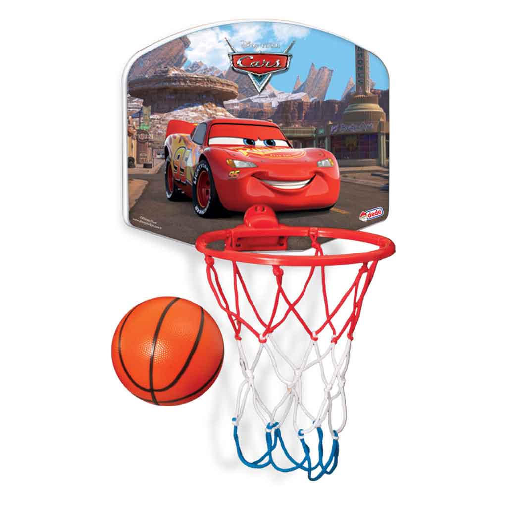 Set de baloncesto y pelota Cars