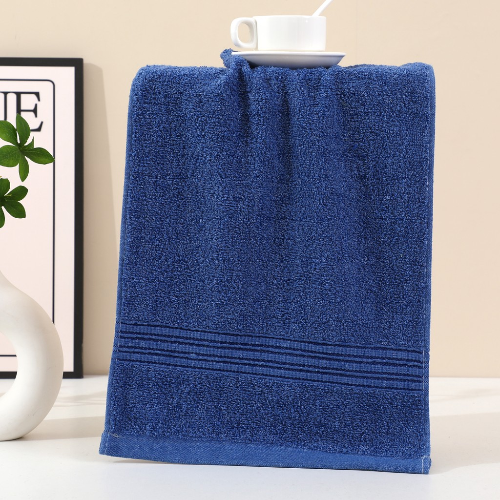 Toalla De Algodón Azul 30X50Cm