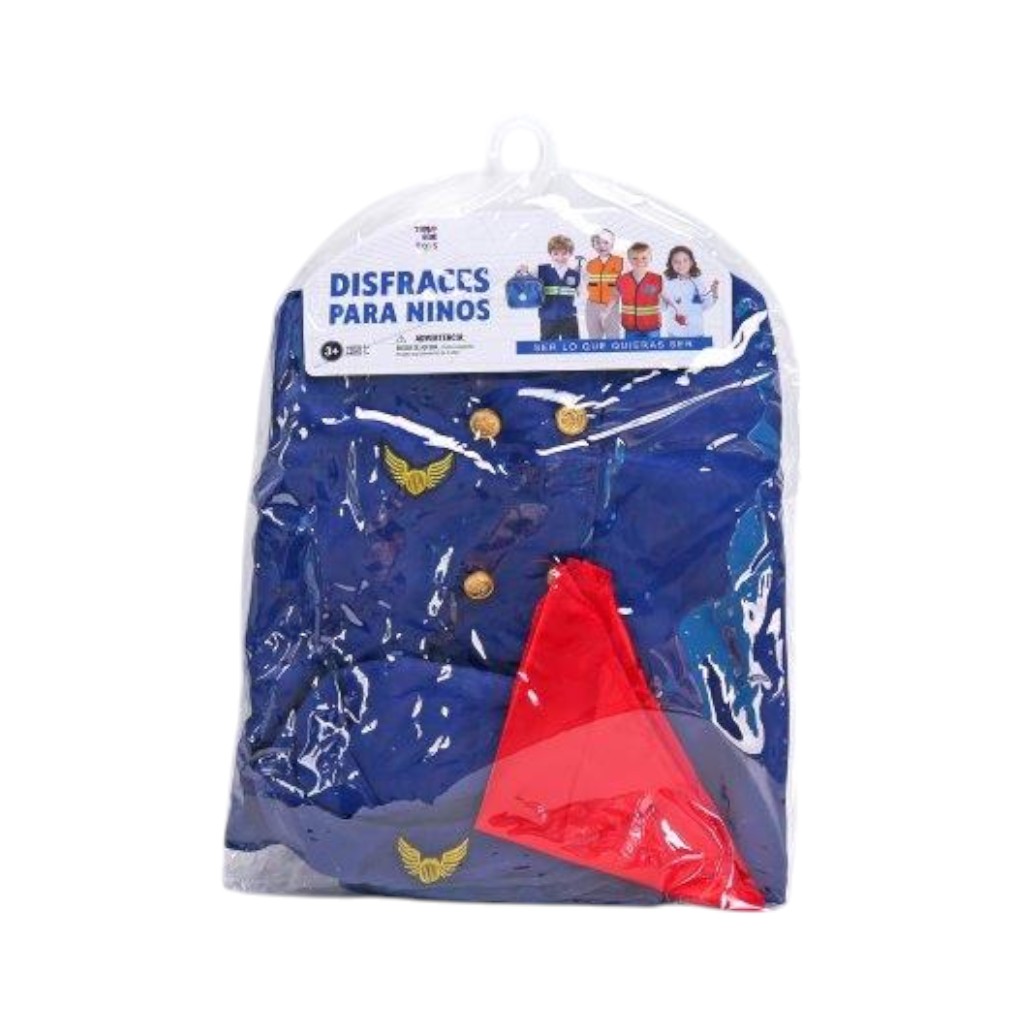 Disfraz De Tripulación De Cabina (Nuevo)