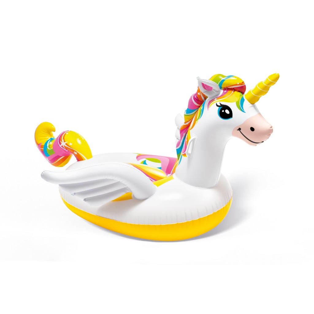 Flotador Ride-on Unicornio Intex