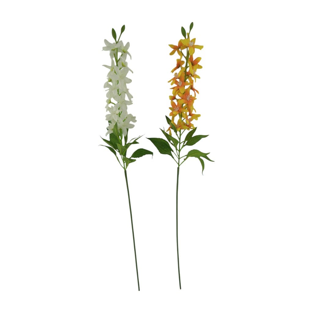 Flor Artificial De Delphinium Ajacis 86cm Surtidos