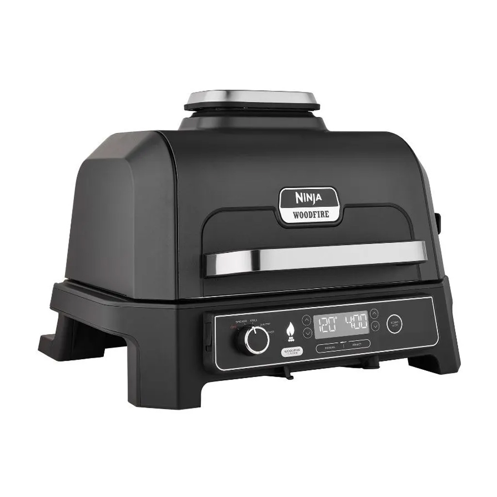 Barbacoa Eléctrica Con Ahumador 7 En 1 Ninja Woodfire
