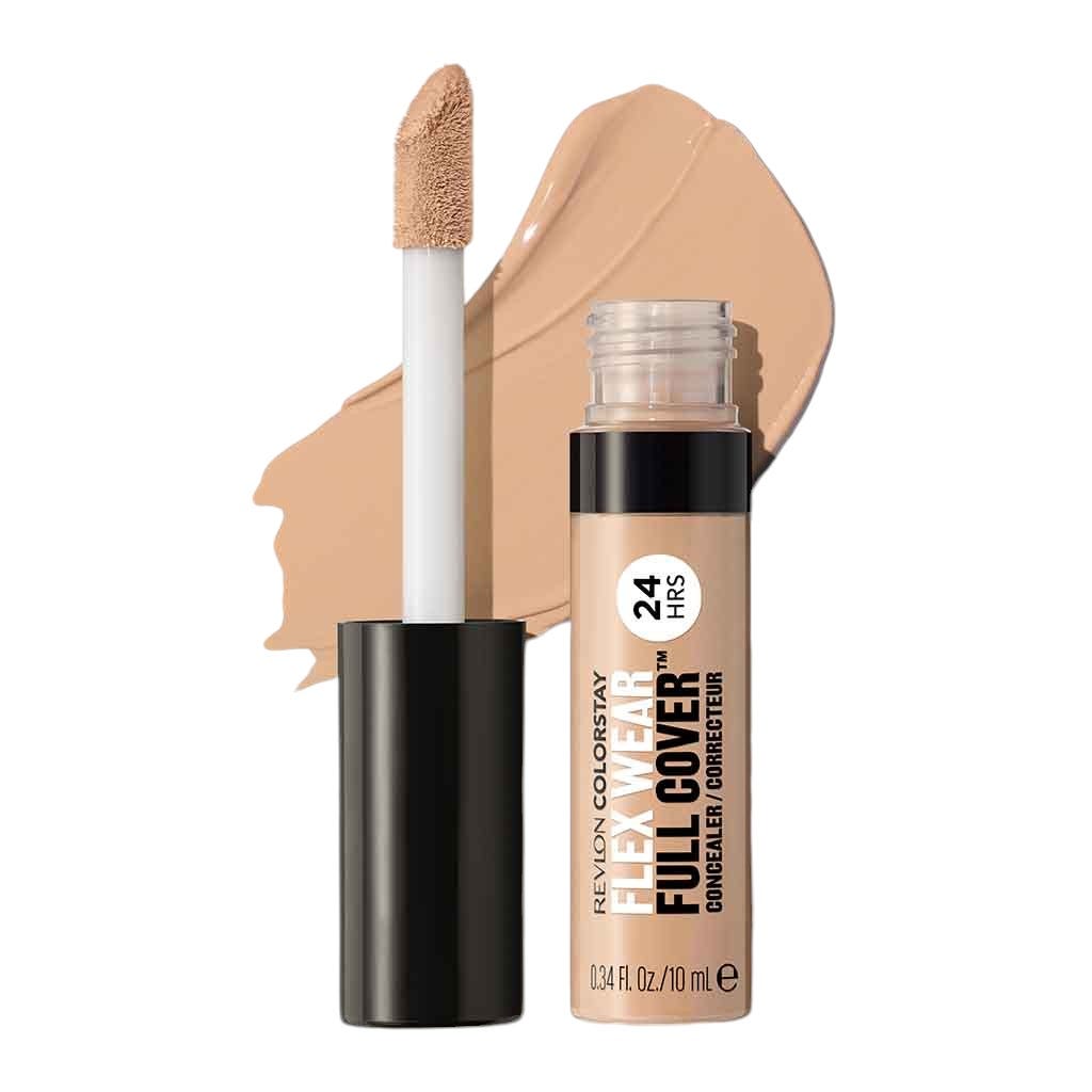 Colorstay Flex Wear, Full Cover Non-Creasing Concealer, Infused With Hyaluronic Acid & Vitamin E
