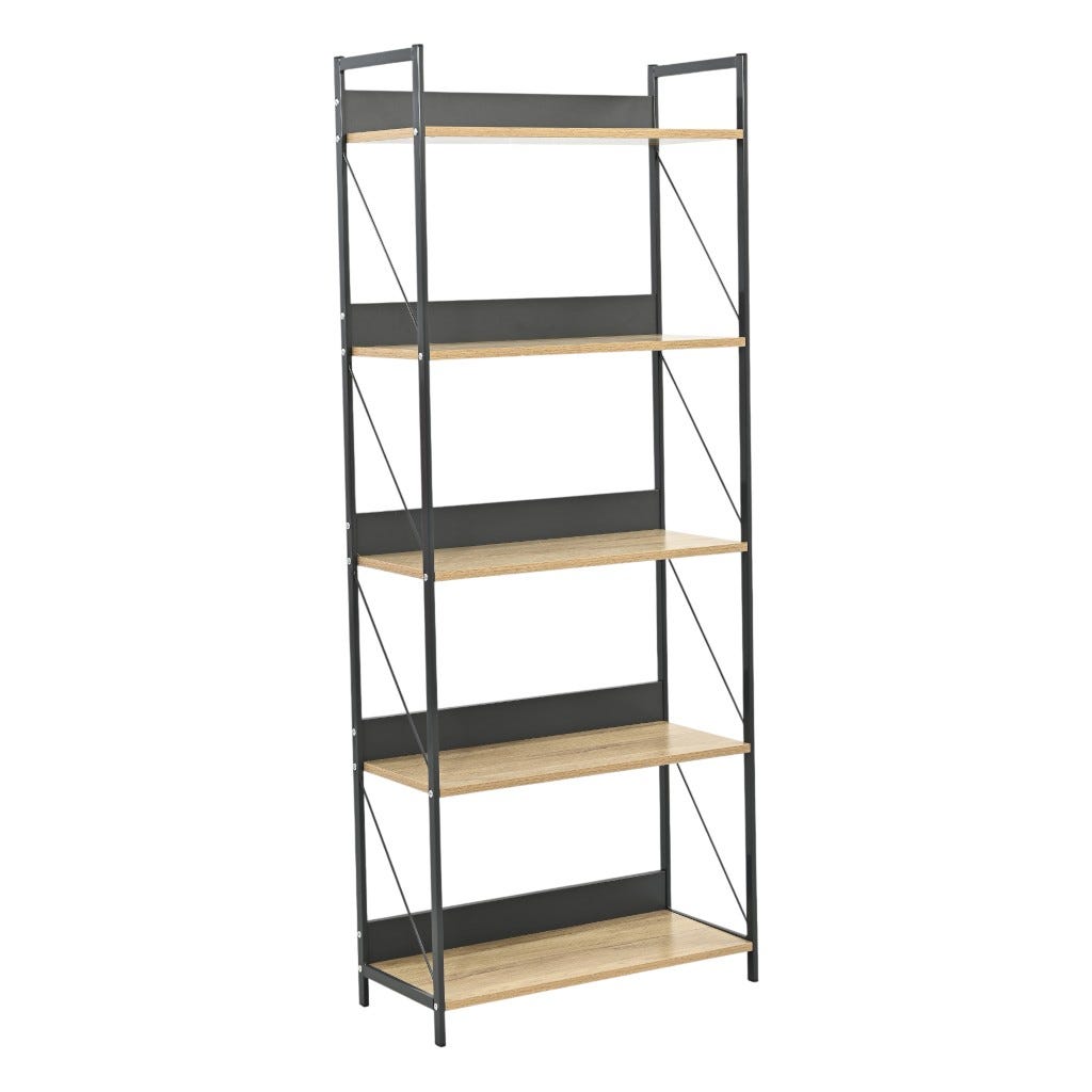Librería De 5 Repisas Sky 62X27.6X155Cm