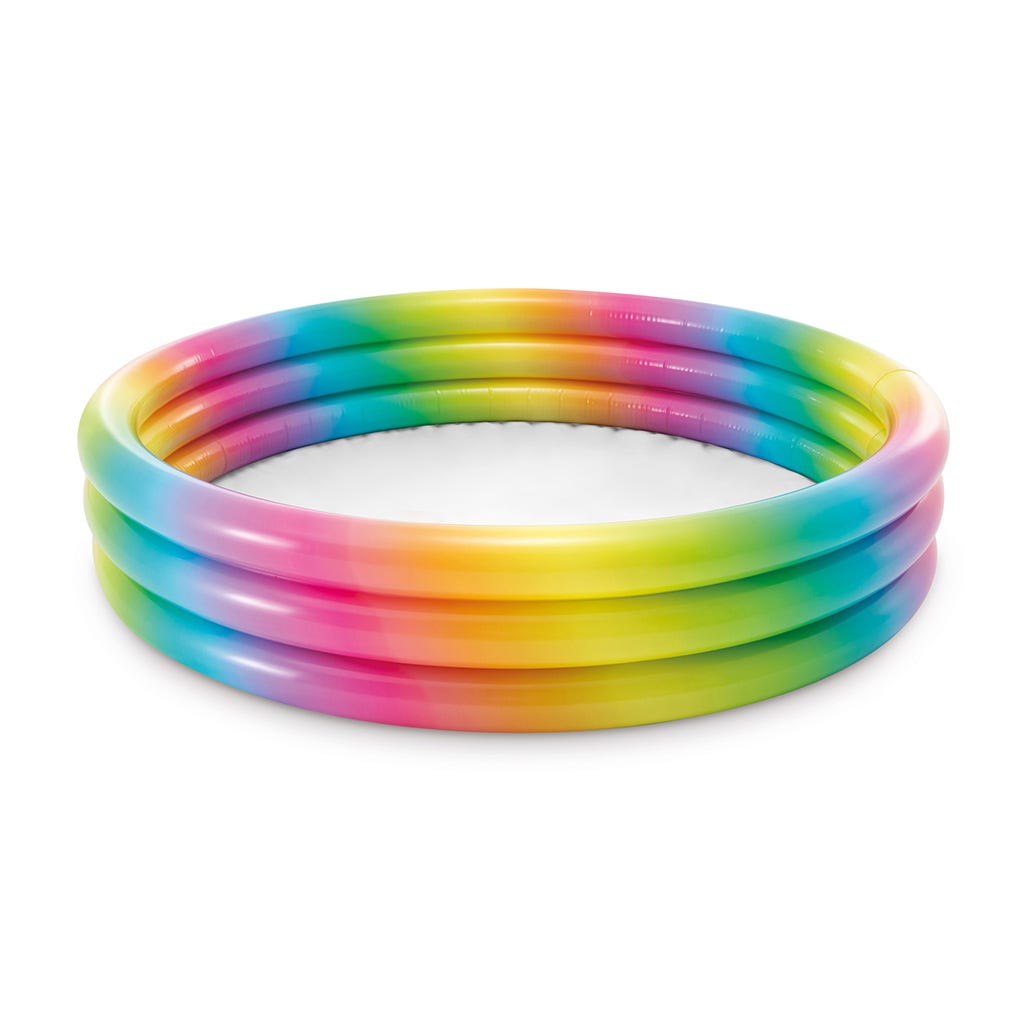 Piscina Inflable 58x13 Pul Rainbow