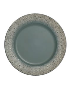 Plato De Servir Con Estilo Color Azul 33Cm