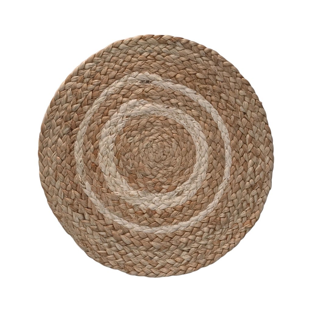 Mantel Individual De Yute 38Cm Geren Natural