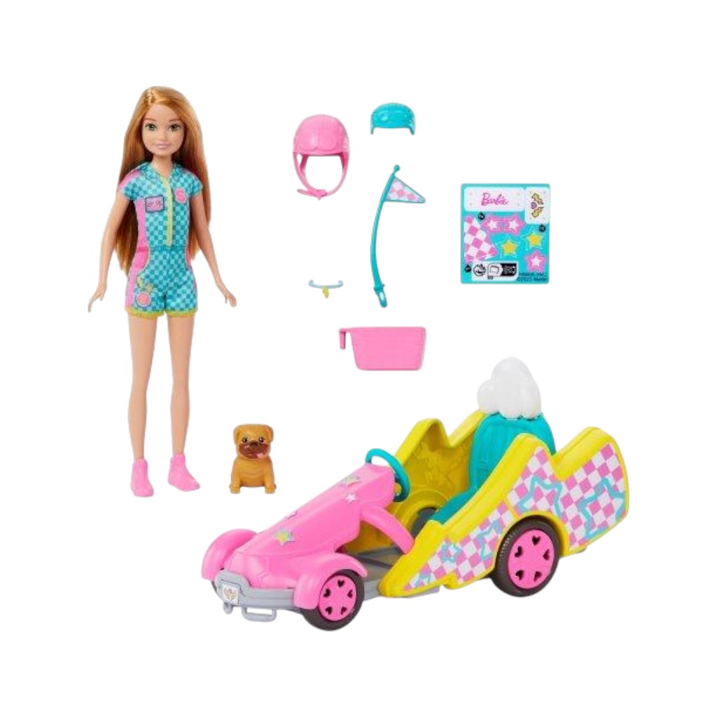 Barbie Stacie Al Rescate Go-kart