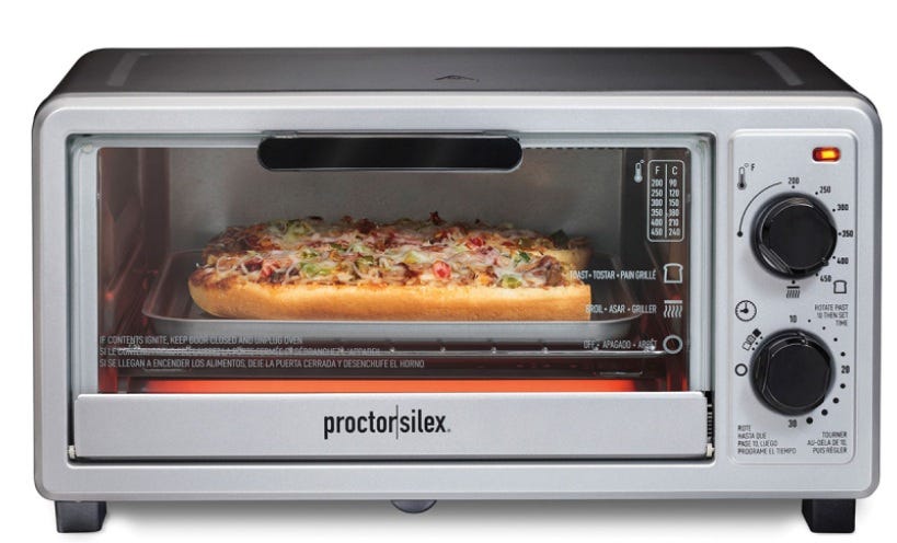 Horno Tostador De 4 Rebanadas Proctor Silex