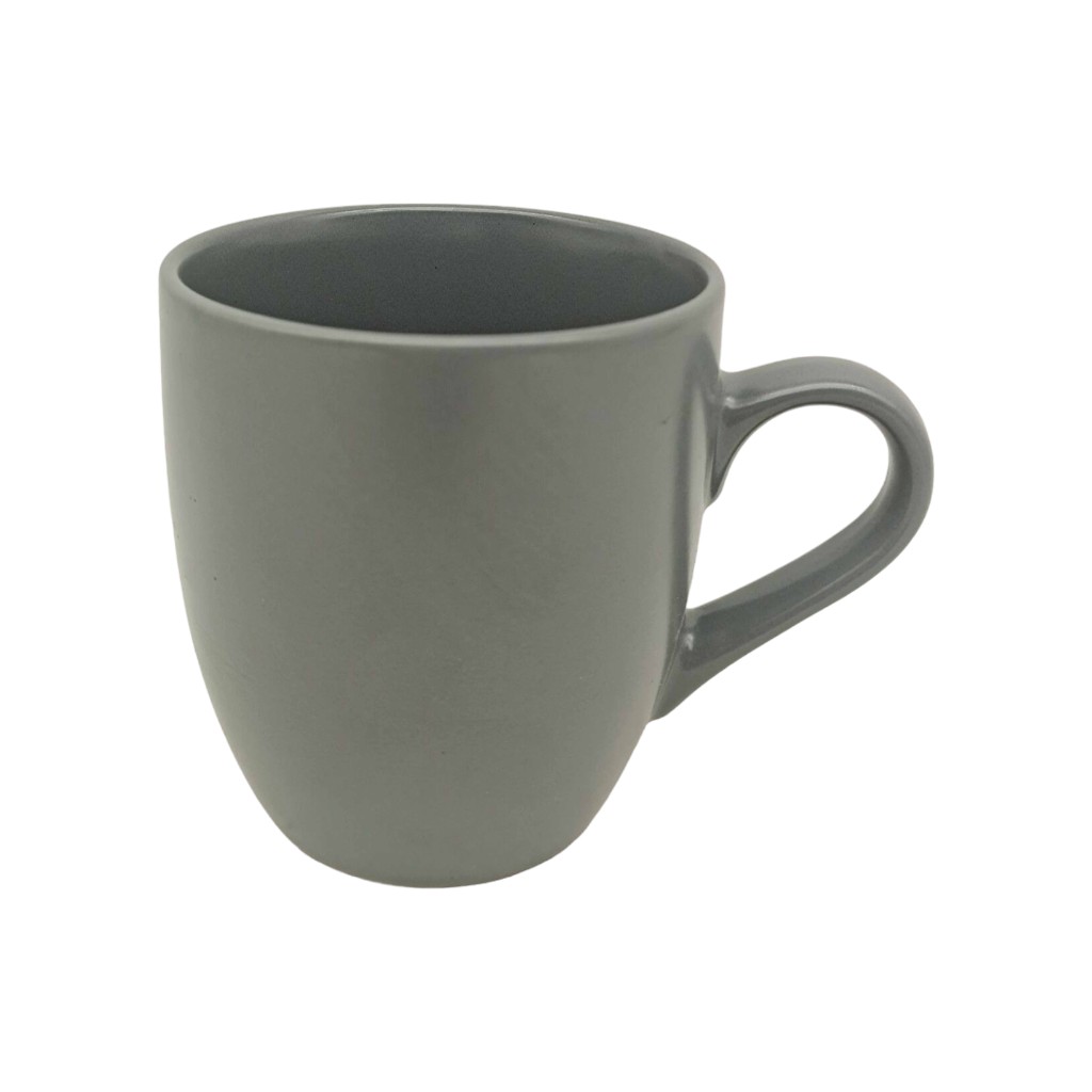 Taza De Color Gris 355Ml