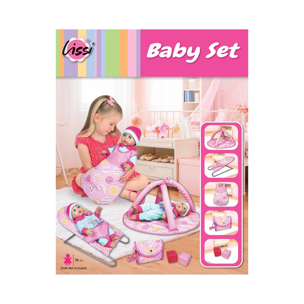 Set De Juego De Bebé De Color Rosado