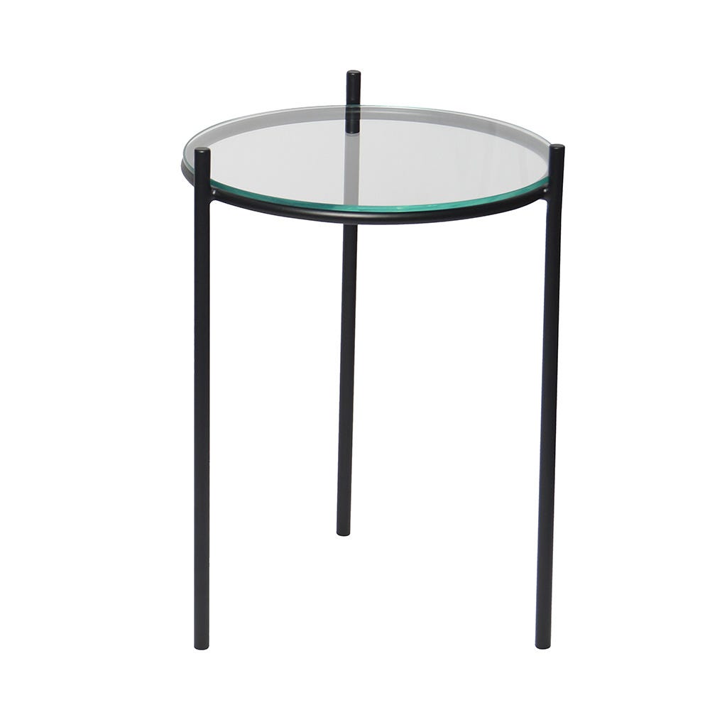 Mesa auxiliar redonda 30x40CM