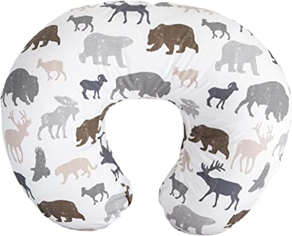 Almohada de Lactancia y Posicionador Boppy Fauna Neutra