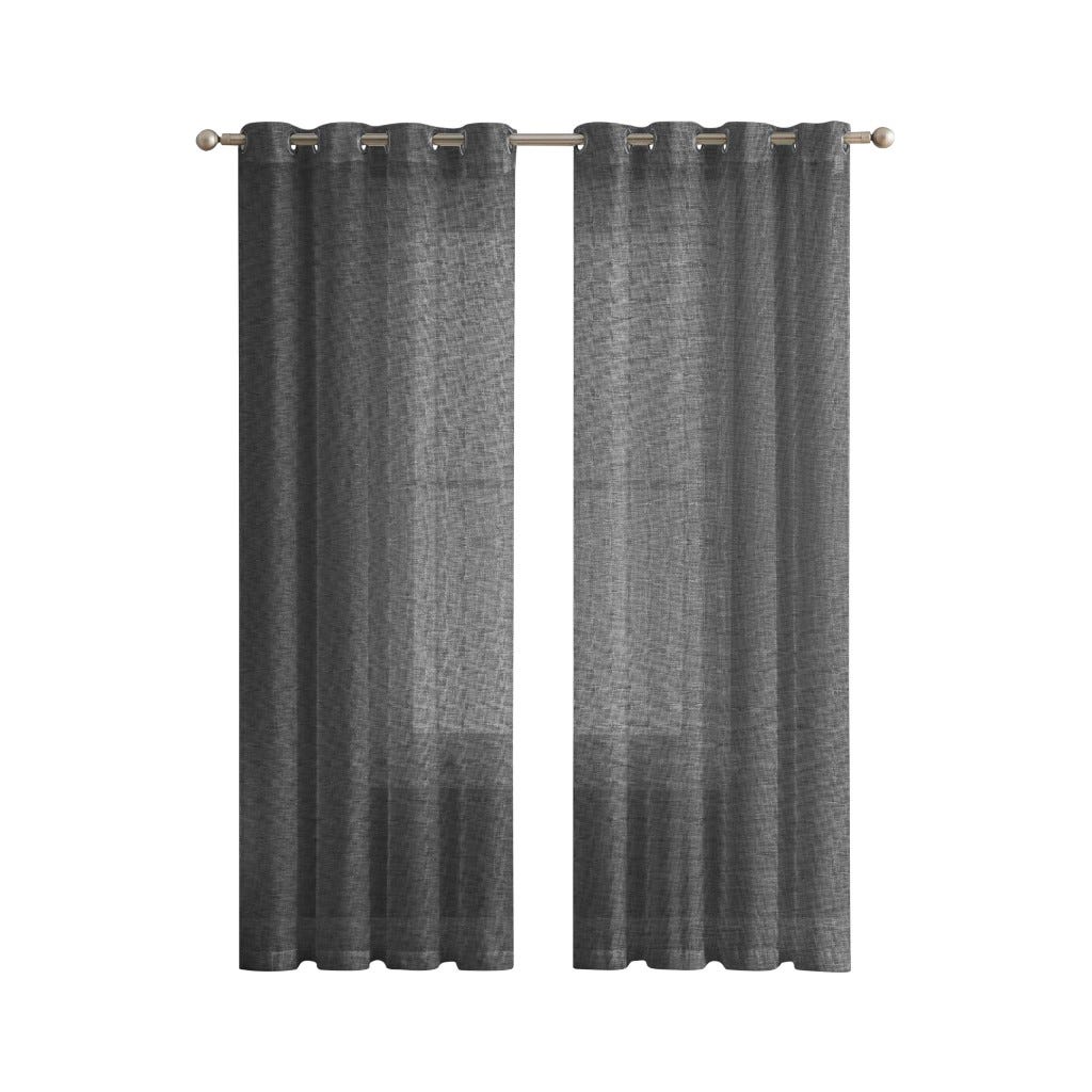 Cortina Gris Oscuro 140X250Cm