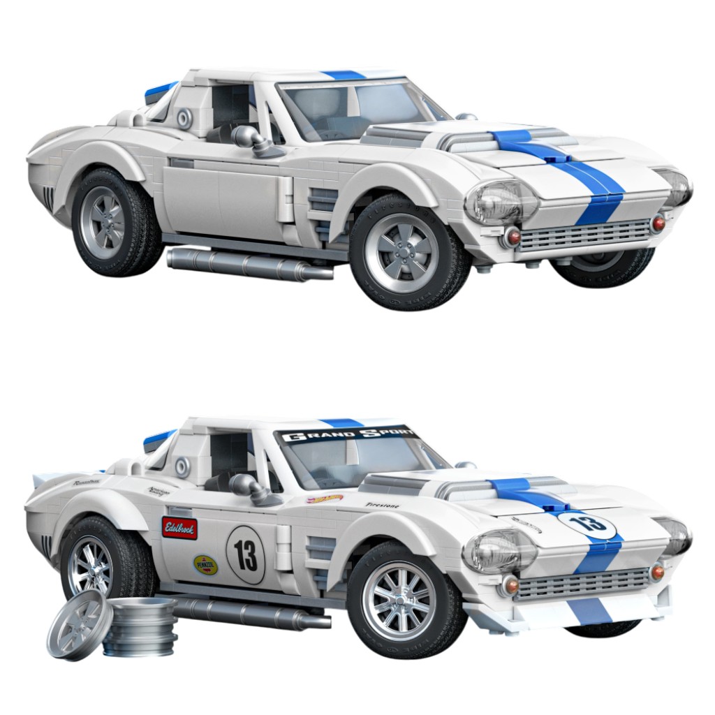 Juguete De Construcción Mattel Brick Shop Elite Corvette Grand Sport