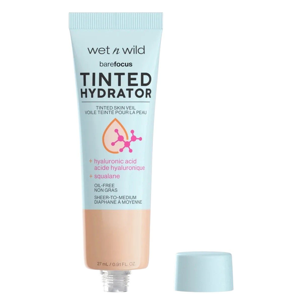 Bare Focus Tinted Hydrator Tinted Skin Veil Light 
