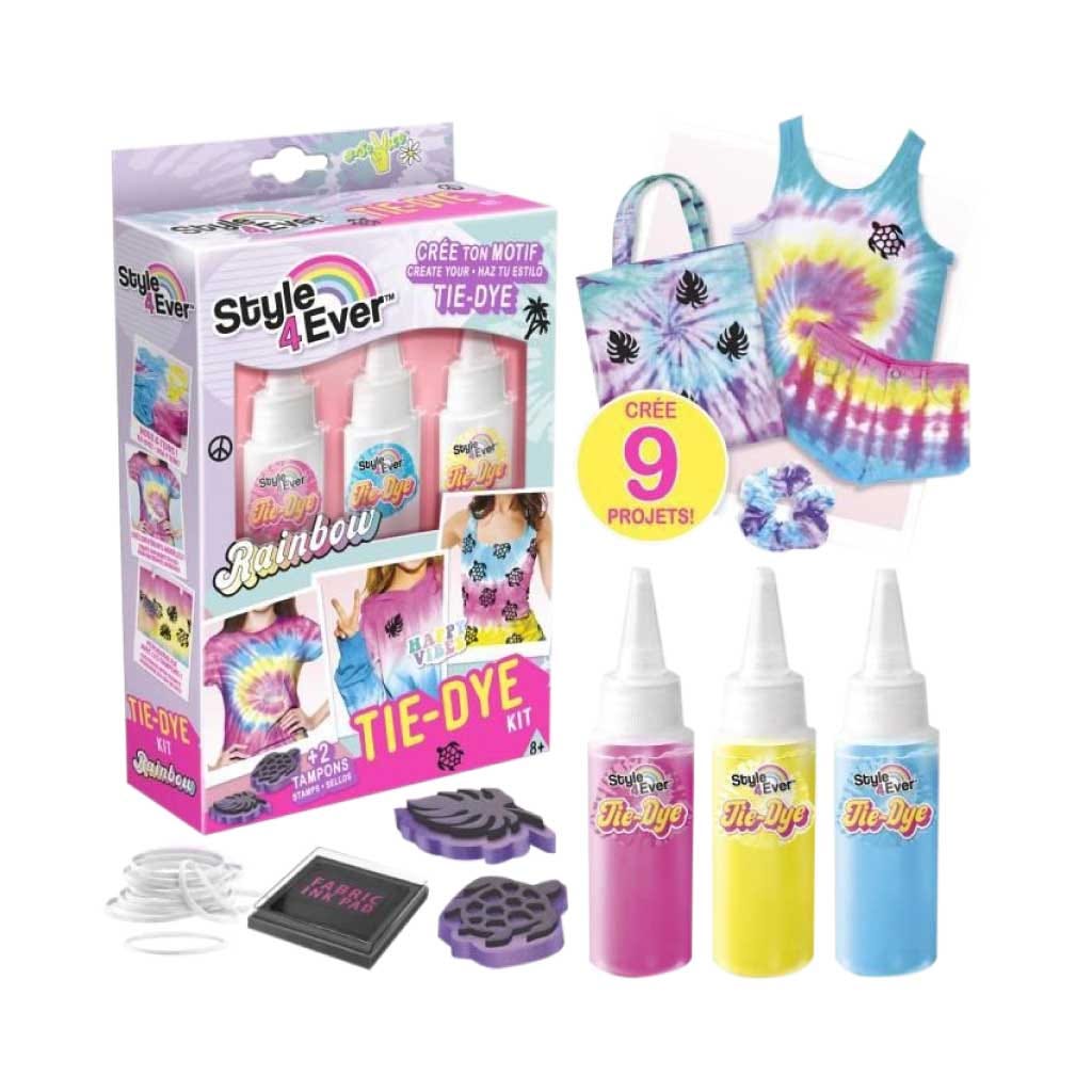 Kit de Arte Tie-Dye Style 4 Ever