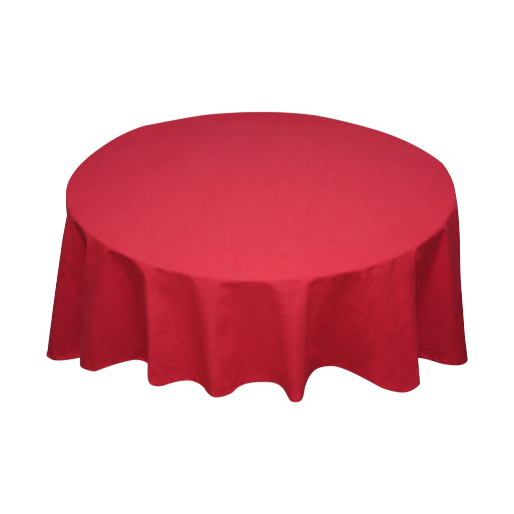Mantel Alucio Rojo 180Cm