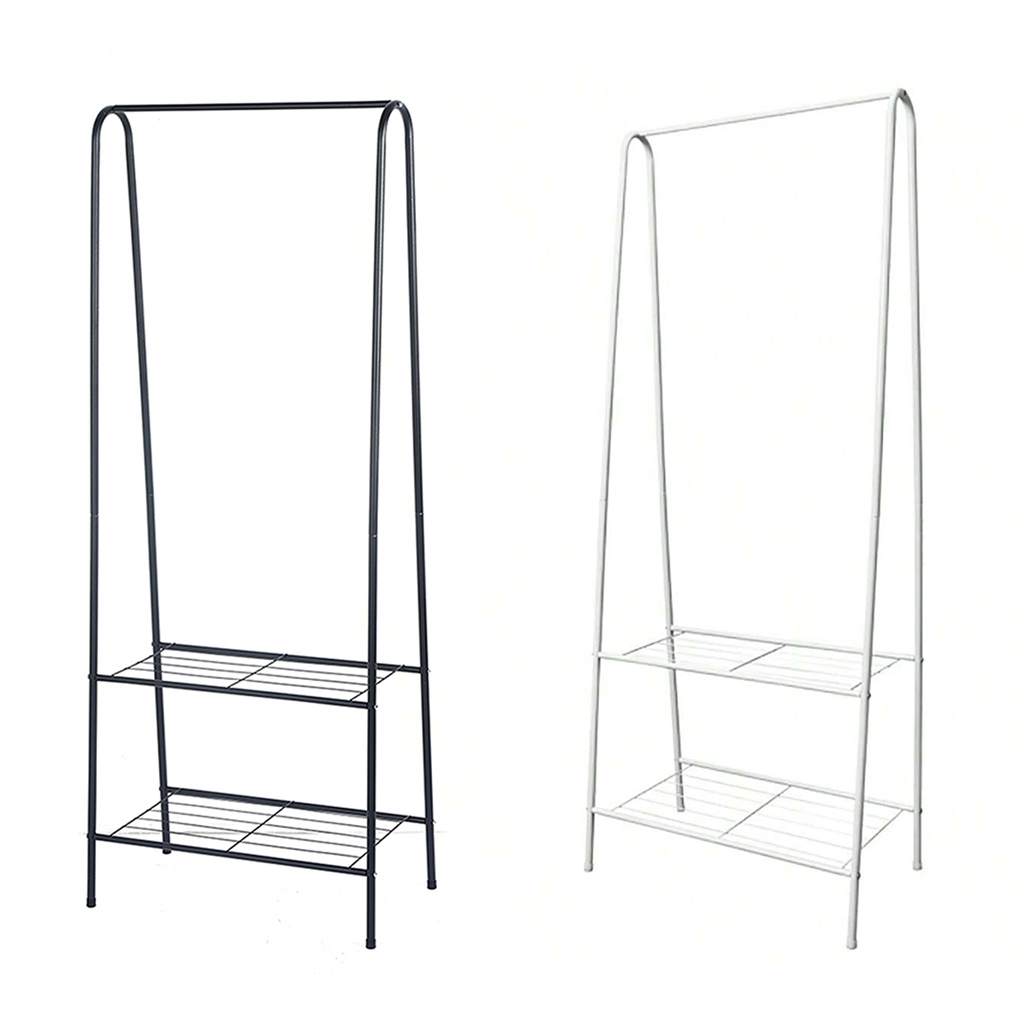 Perchero con 2 niveles inferiores 60X36X152Cm Colores Surtido