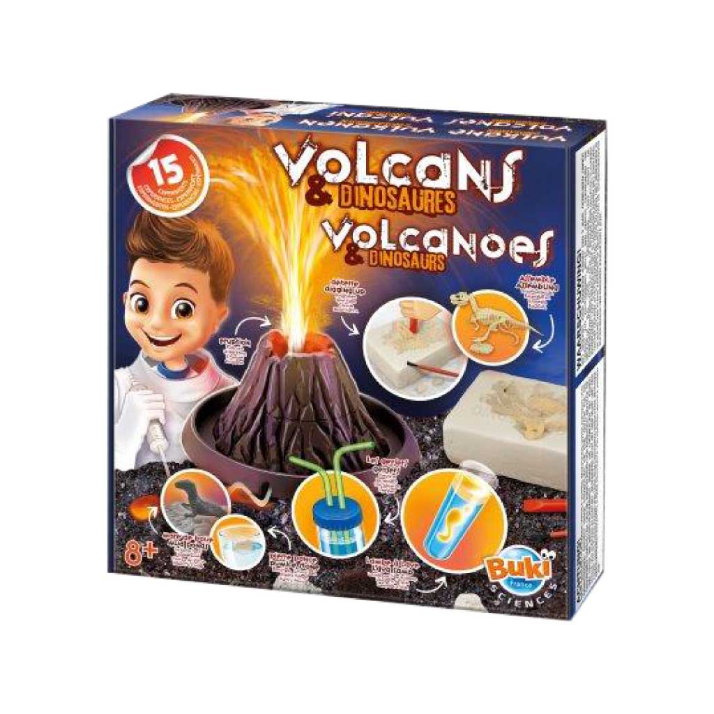 Buki Science Volcanes/Dinosaurios 15 Exp