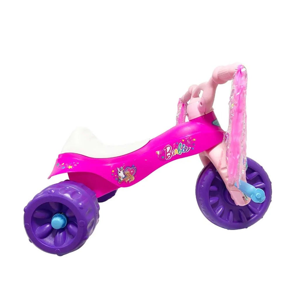 Triciclo Rosa Resistente para Niña