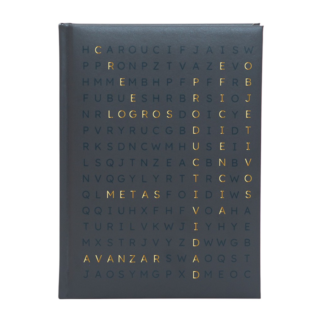 Agenda Gris Diseño Sopa De Letras