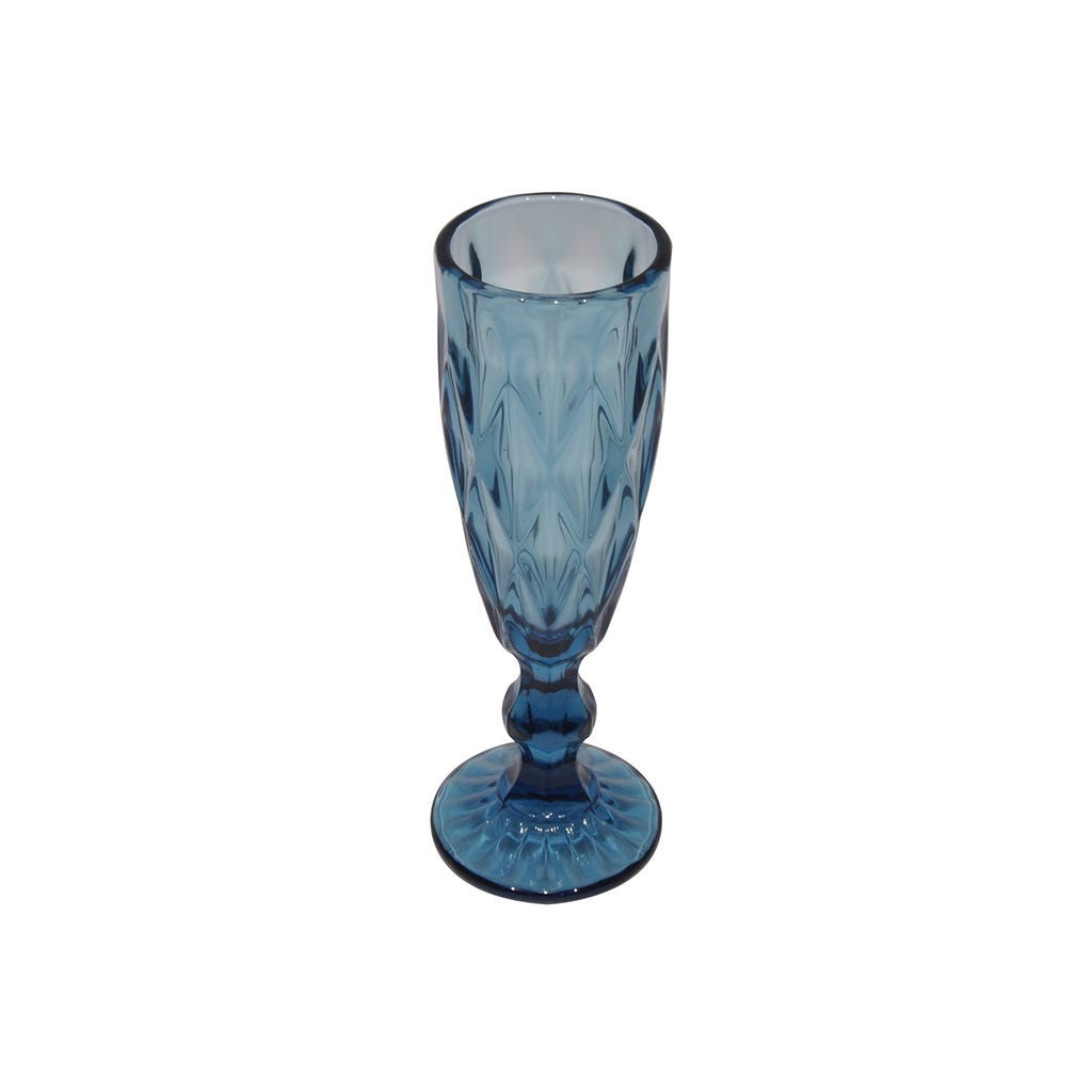 Copa De Champaña Azul 150ml