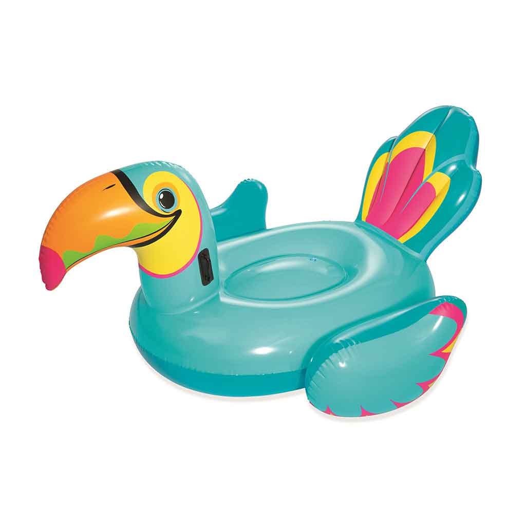 Flotador montable para piscina de tucán