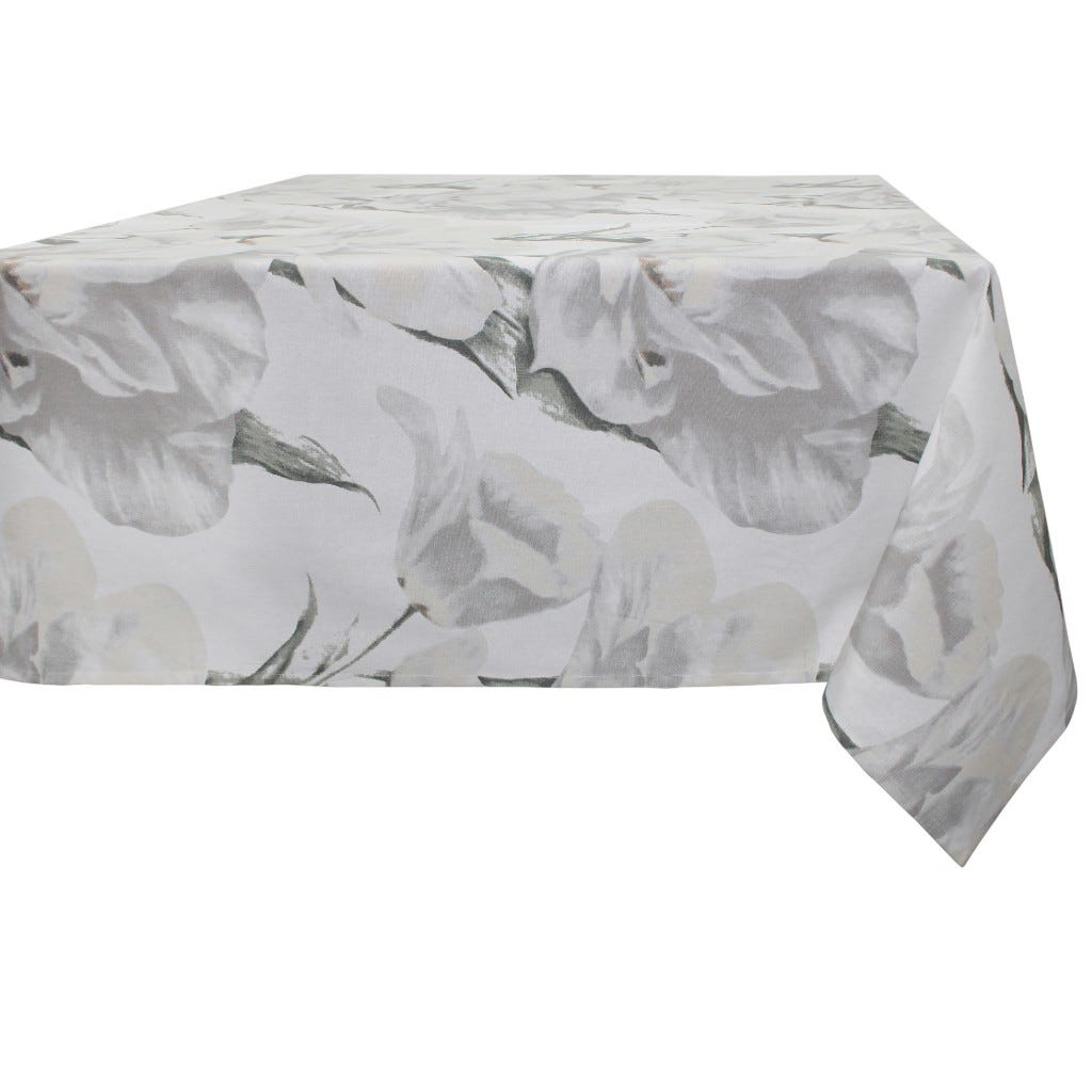 Mantel Con Estampado Floral 160X320Cm