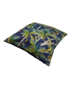 Cojín Cuadrado Estampado Tropical 45x45cm