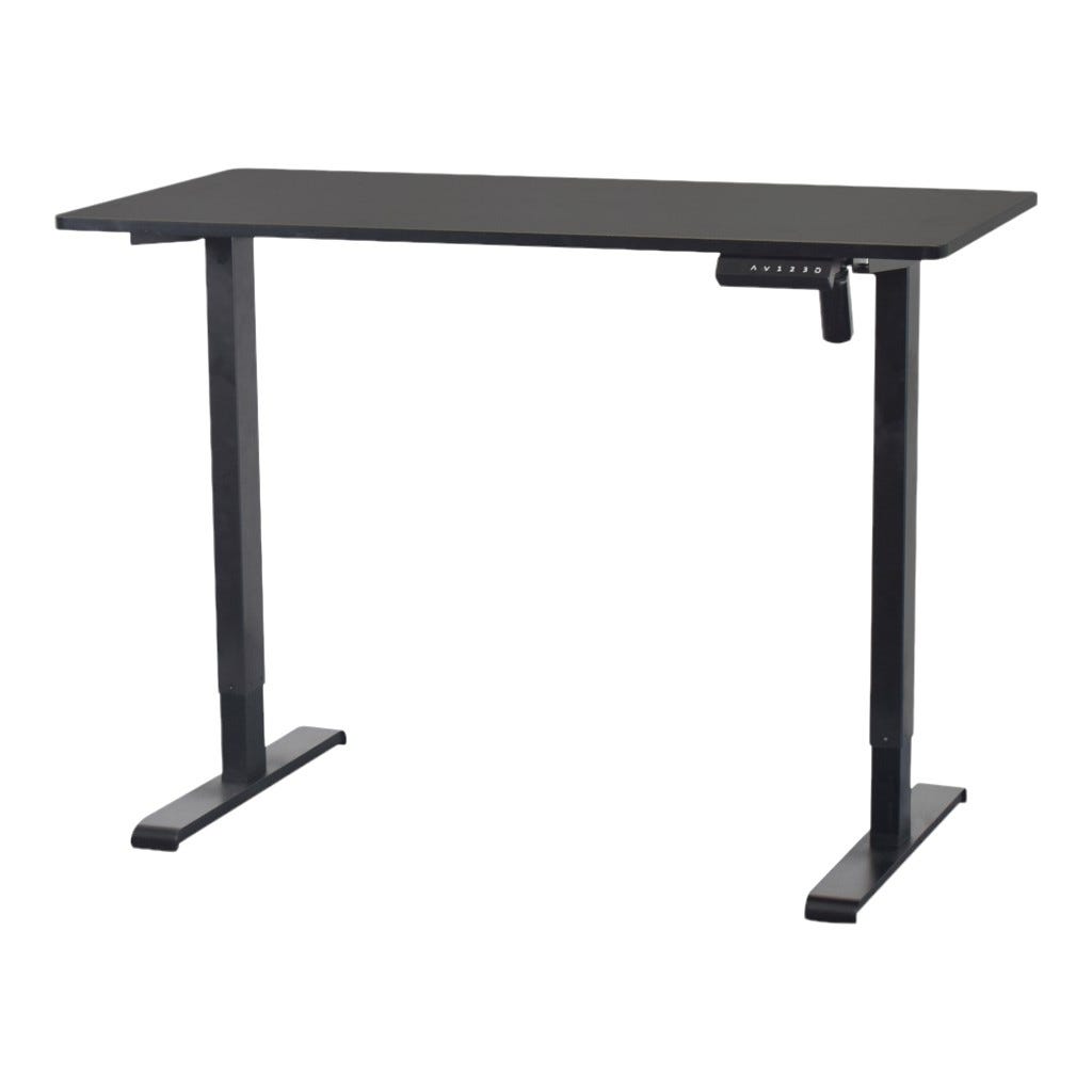 Escritorio Trander Negro 120X60X72-118Cm