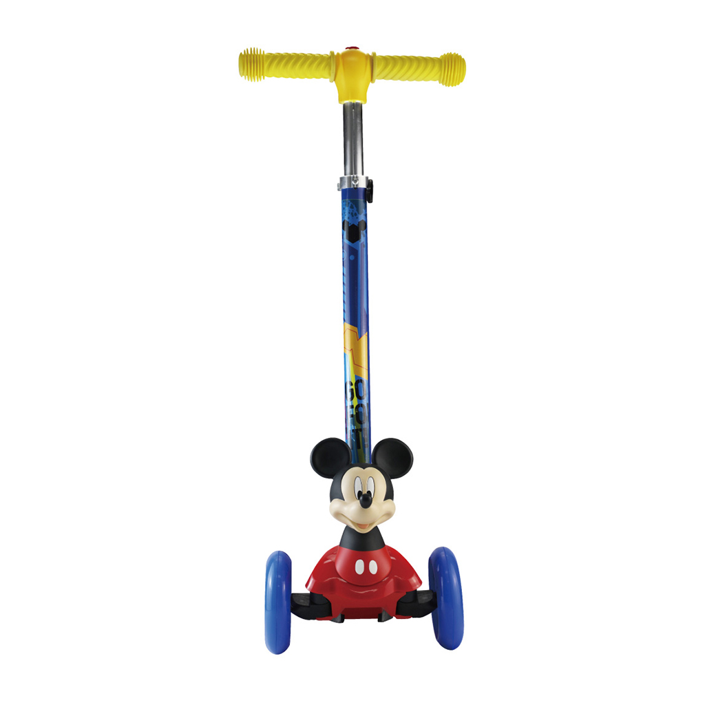 Scooter de 3 Ruedas con Luz 3D Mickey Mouse