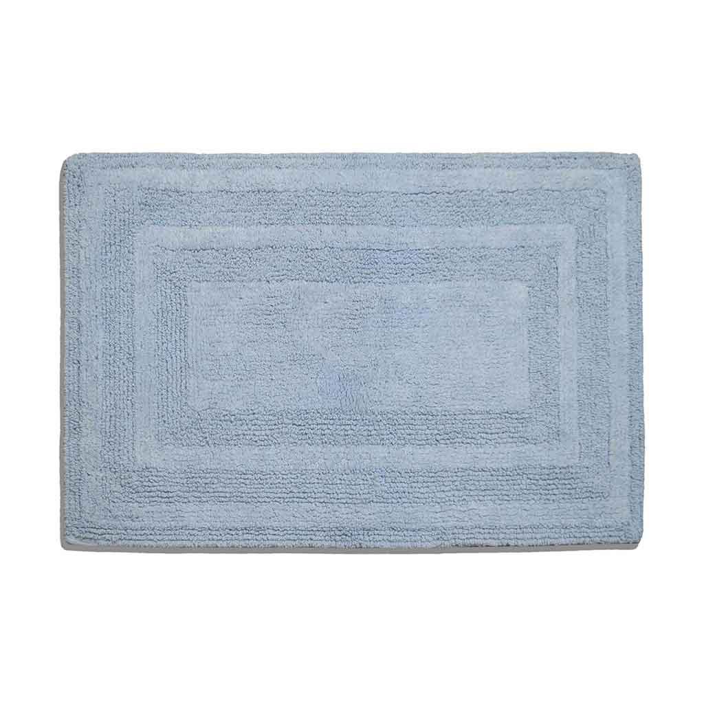 Alfombra De Baño Azul Claro 50X80Cm
