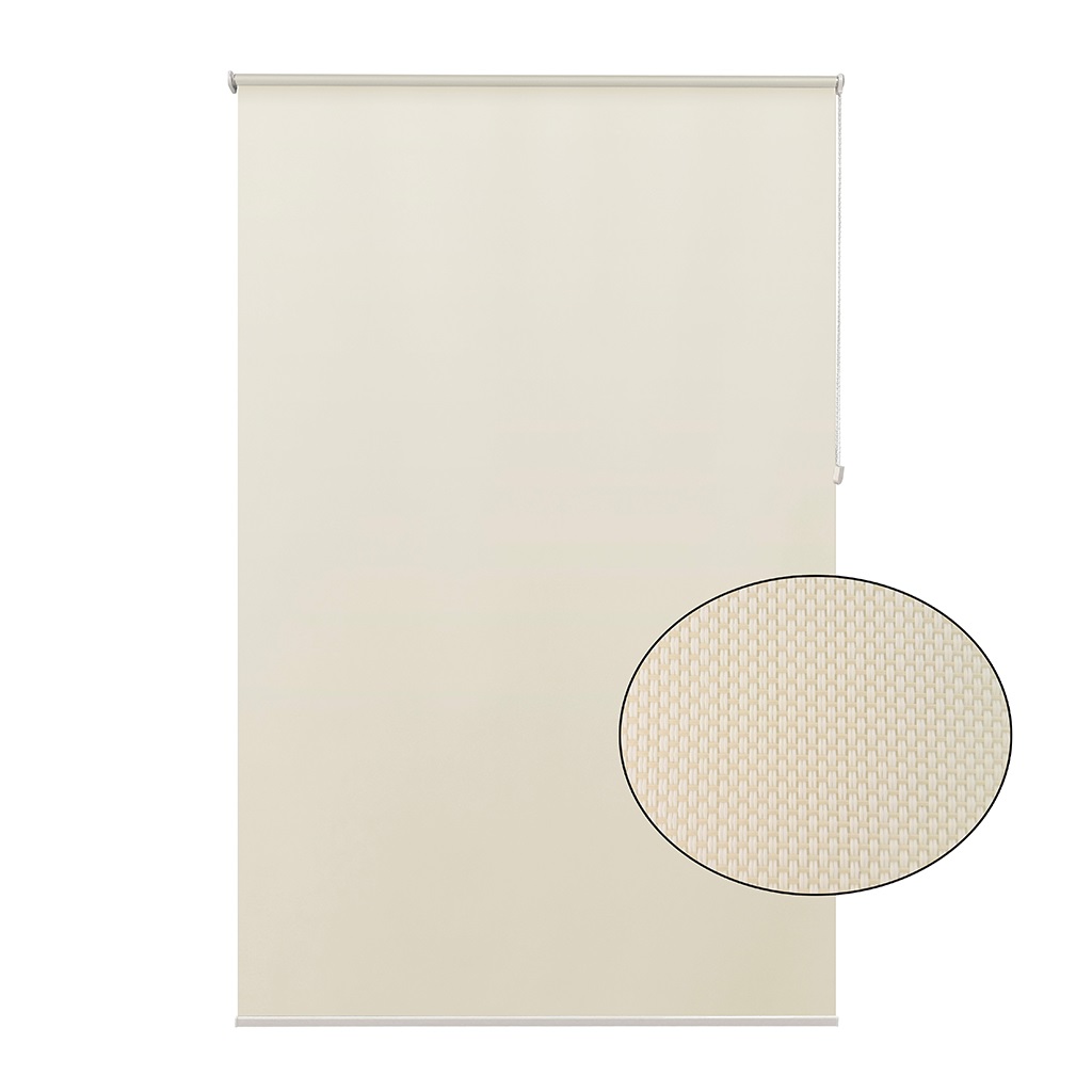Persiana enrrollable de protección solar crema 150X230CM