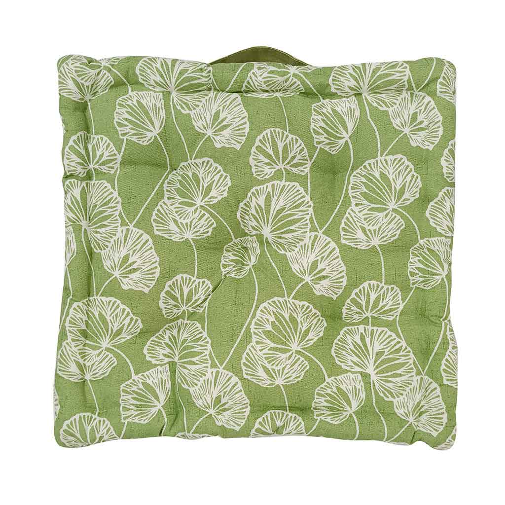 Cojín Decorativo Estampado Verde 40X40X6Cm