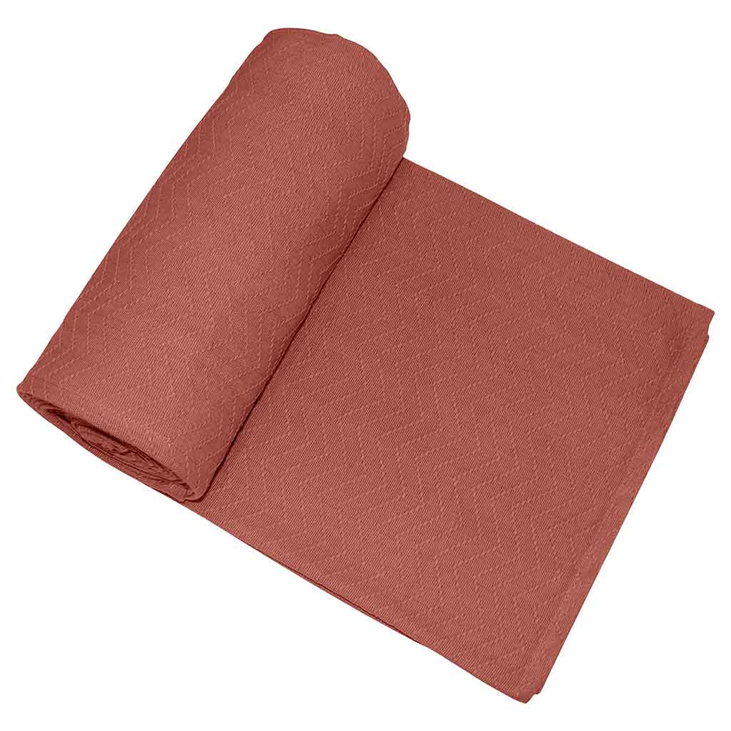 Cubrecama Borgoña De Algodón 220x260cm