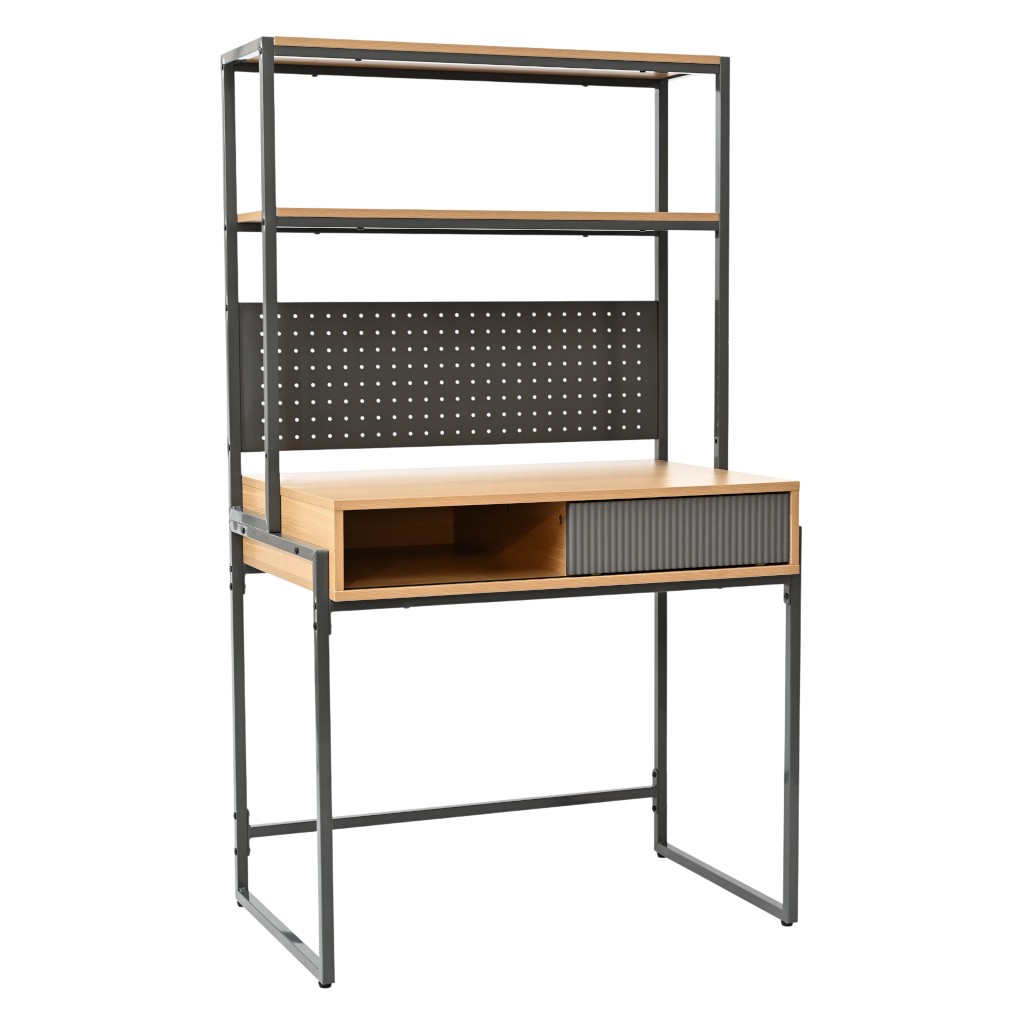 Mesa De Ordenador Alessia 84X55X148Cm