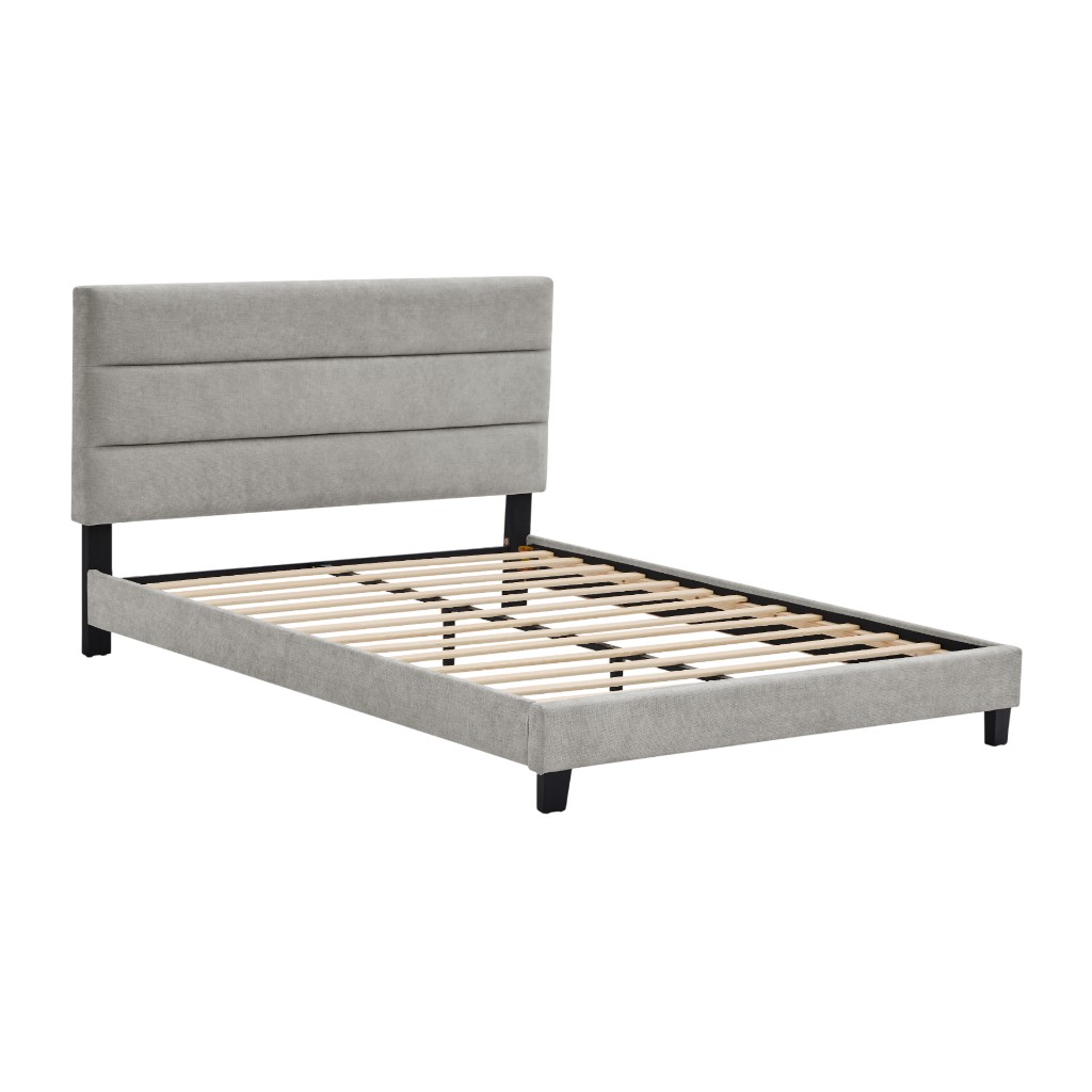 Cama Queen Gris Ametsa 213X165X118Cm