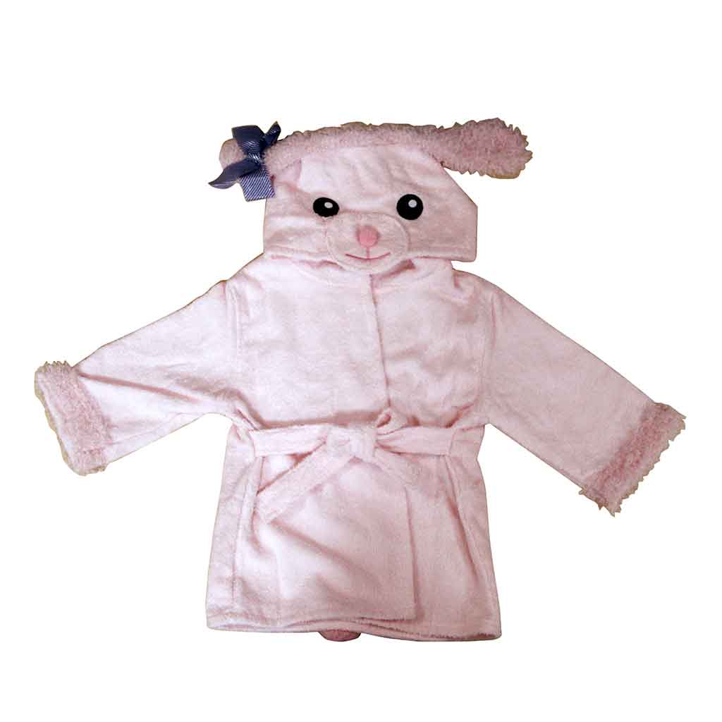 Bata De Baño Infantil Rosado