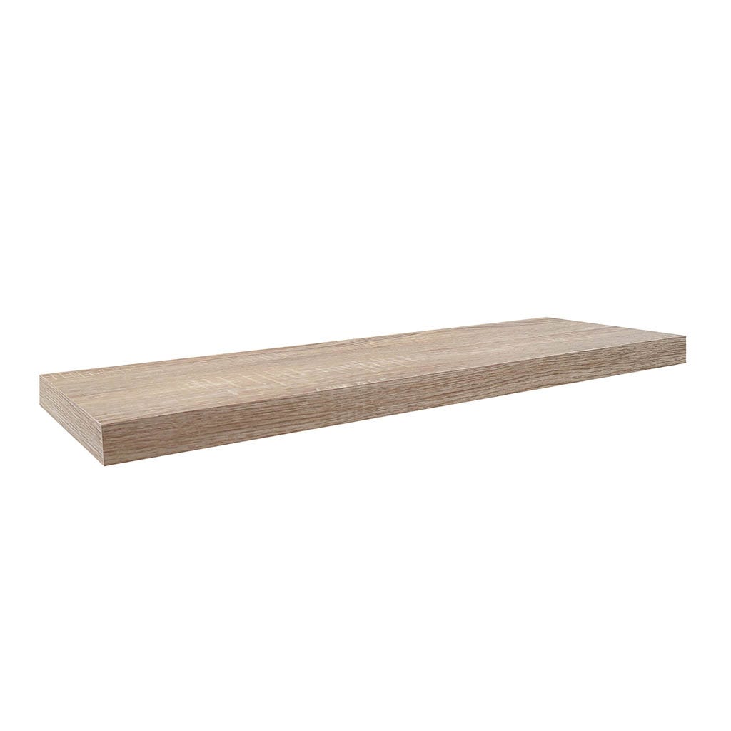 Repisa de pared natural 80X23.5X3.8CM