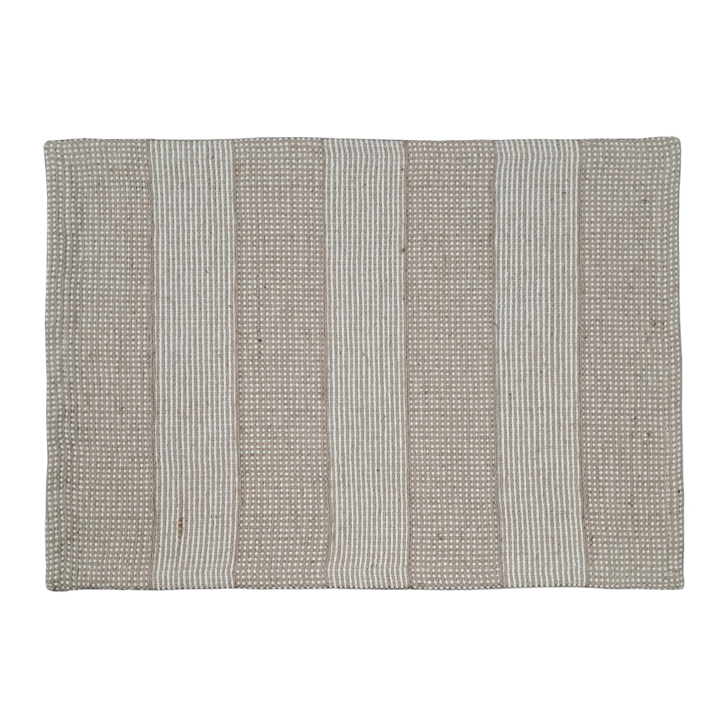 Individual Con Diseño De Color Beige 33X49Cm