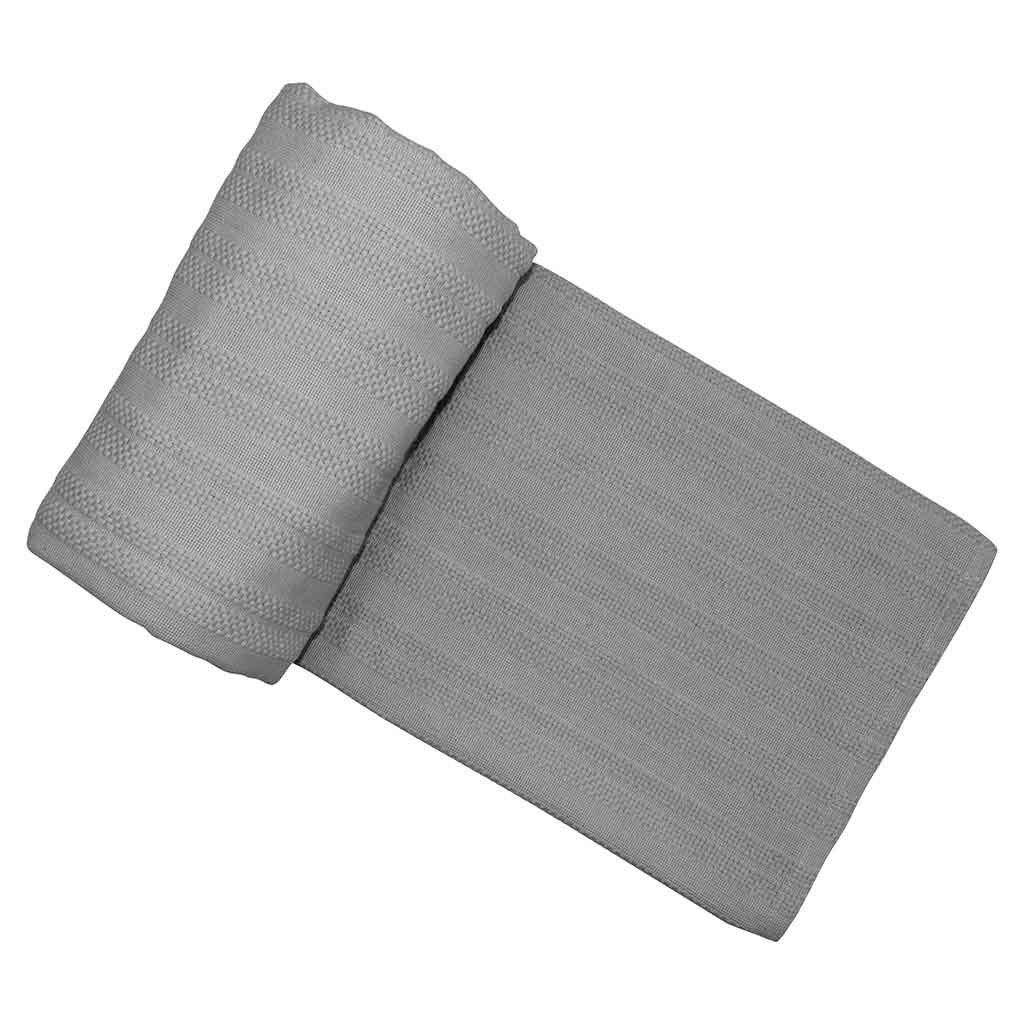 Cubrecama Gris De Algodón 160x220cm