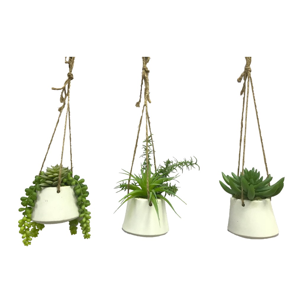 Maceta De Plantas Colgantes Artificial 12CM Surtida