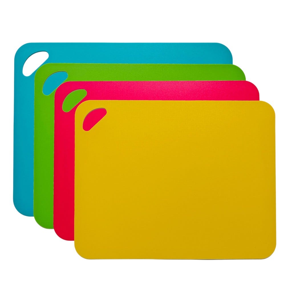 Tabla Para Picar Colores Surtidos 30X38Cm