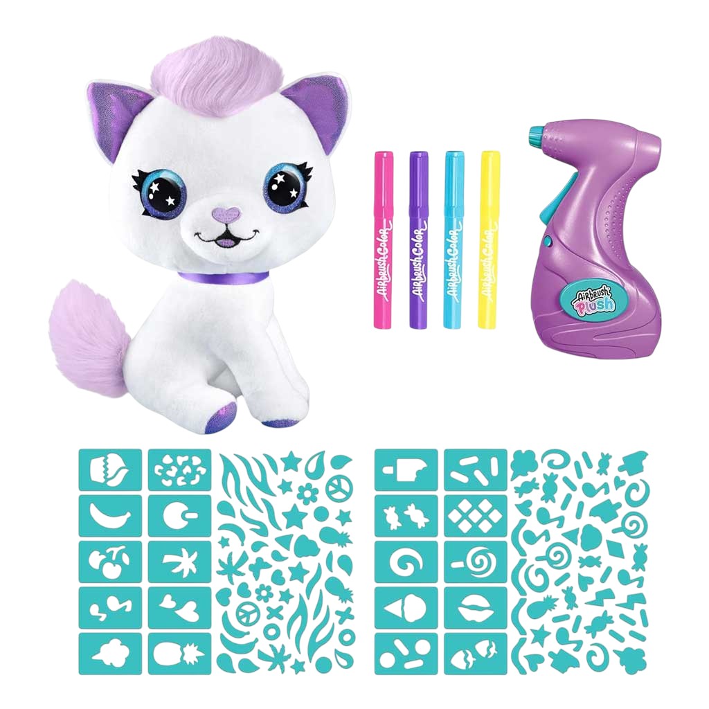 Gato De Peluche Airbrush Plush