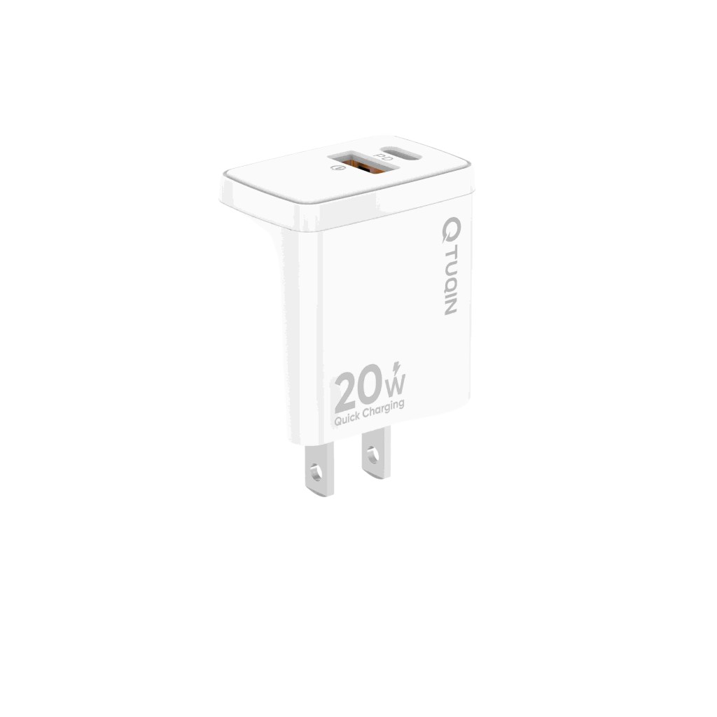 Cargador Rápido Q453 20w Pd+Usb Cable Tipo C