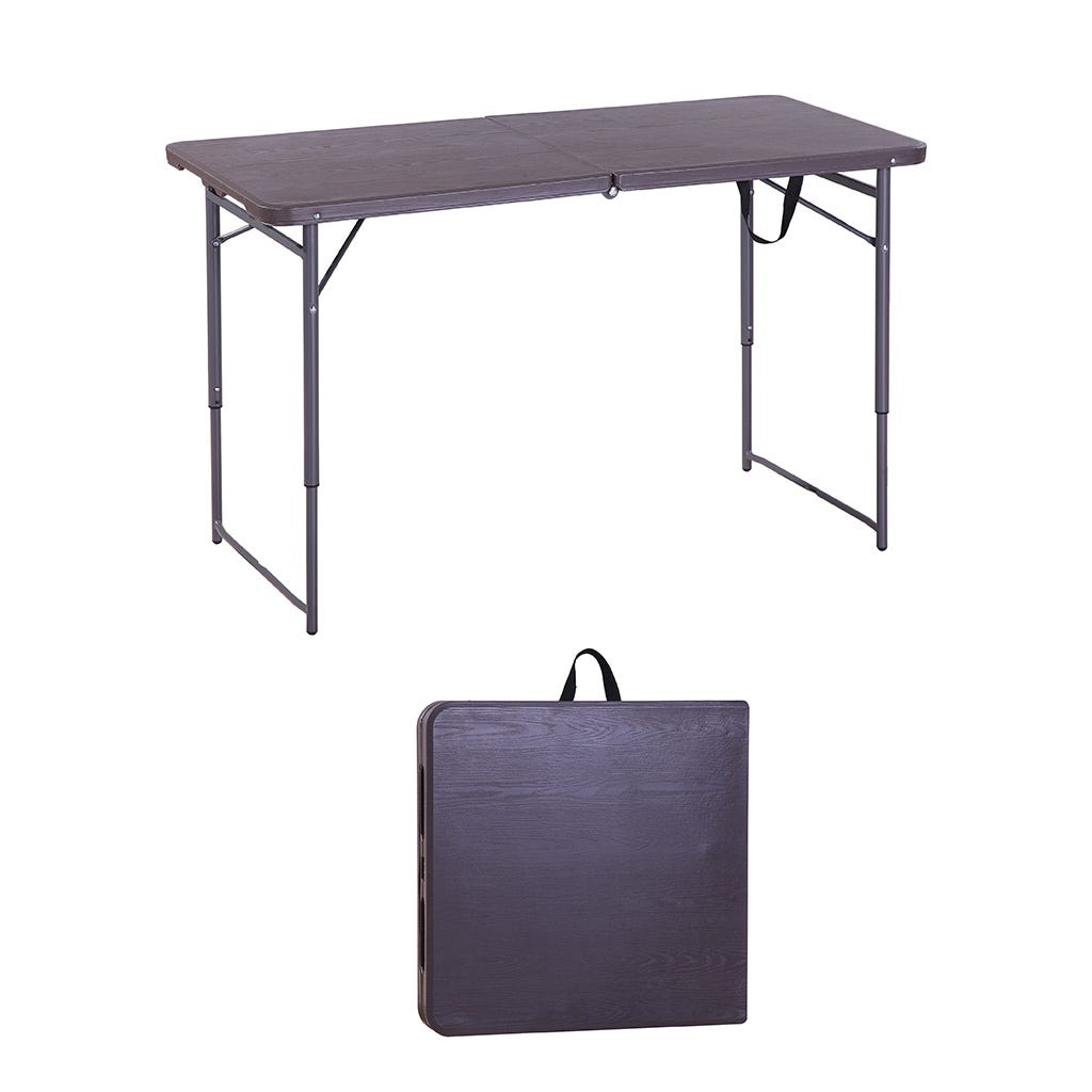 Mesa Rectangular Retráctil 122X60X74CM