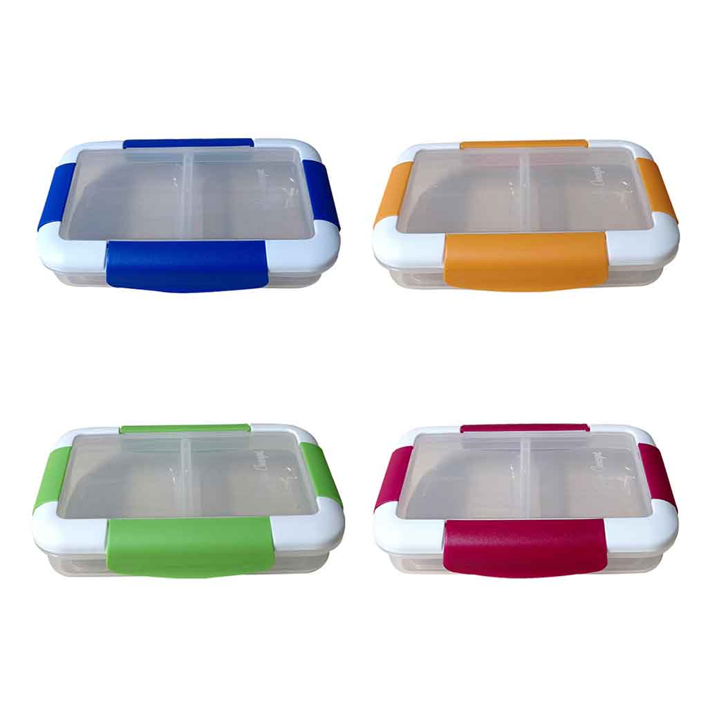 Conservador Con Tapas Coloridas Surtidas 18X12X4Cm