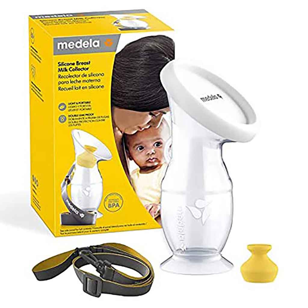Colector de Leche Materna de Silicona Medela